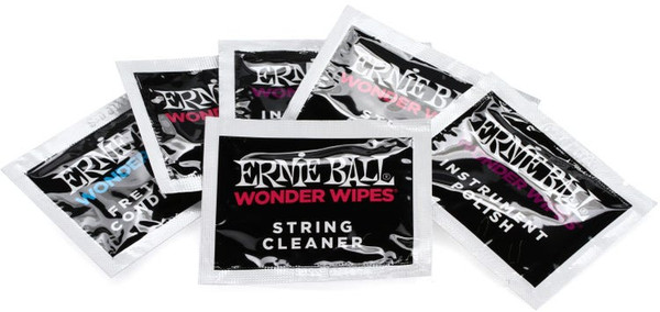 Ernie Ball Wonder Wipes String Cleaner Single