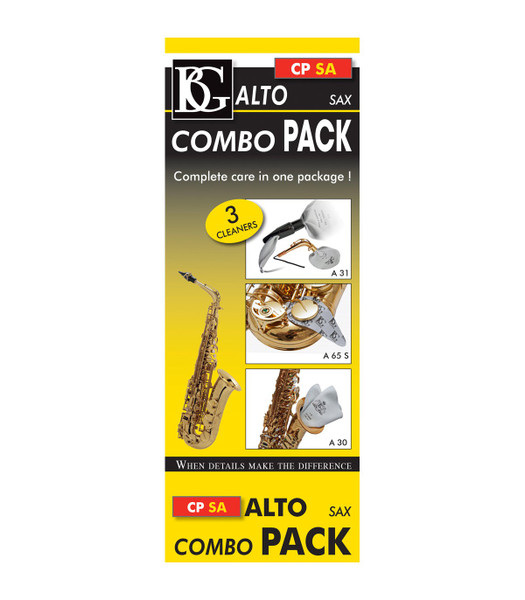 BG Alto Sax Cleaning Combo Pack