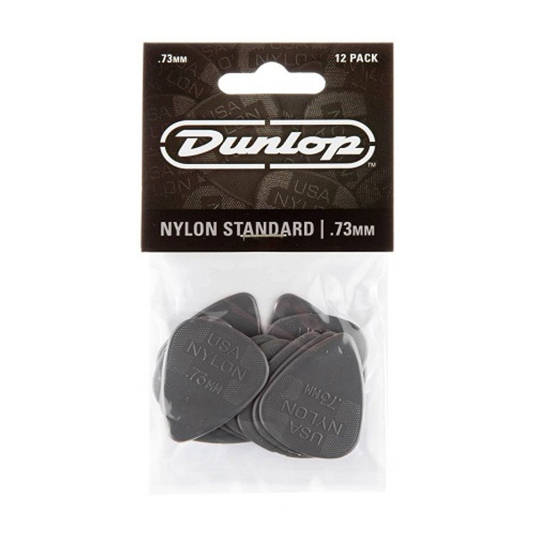 PICKS PLAYER 12 PACK .73MM GREYS Dunlop