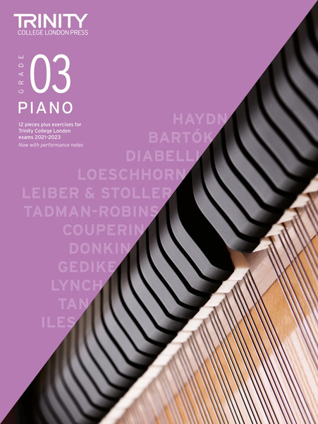 Trinity Piano Pieces & Exercises 2021-23 Grade 3
