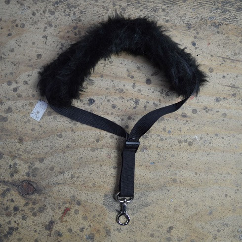SAX STRAP - BLACK MOTTLE Colonial Leather