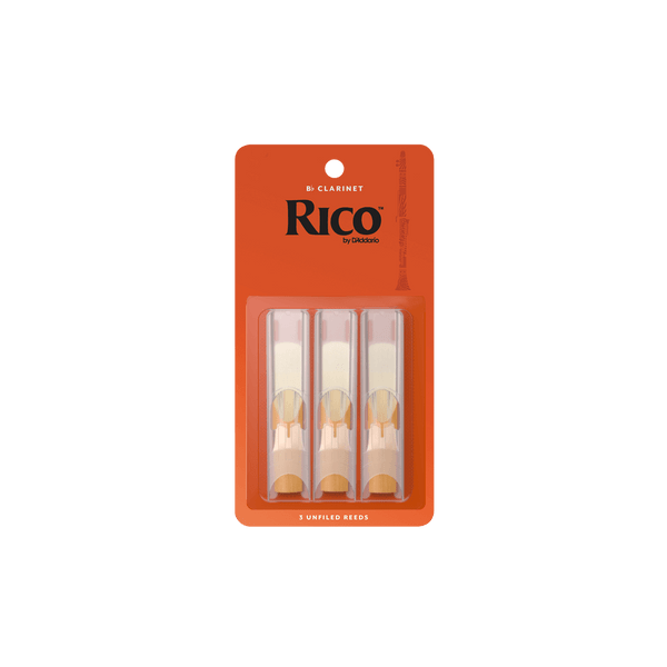 Rico Bb Clarinet Reeds 3 pack - Image