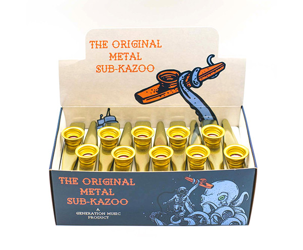 Original Generation Metal Sub Kazoo - Gold