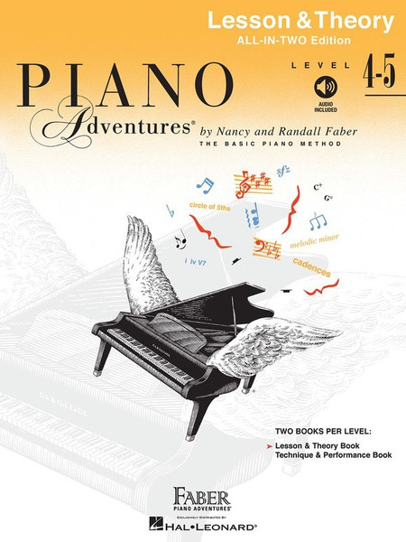 Piano Adventures All In Two 4-5 Lesson Theory