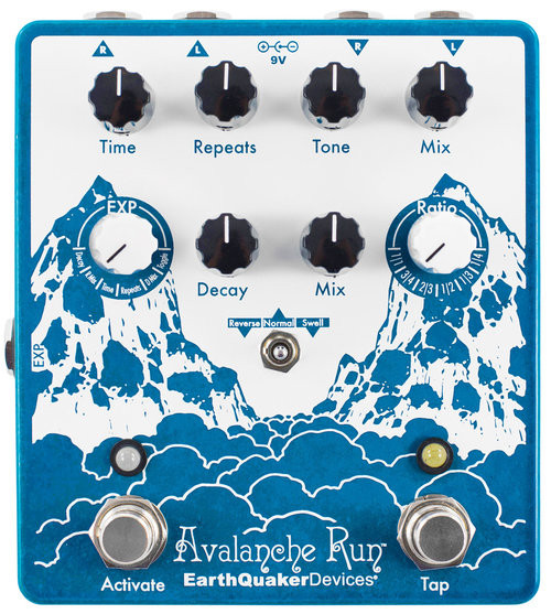 EPD Avalanche Run Stereo Delay & Reverb w/ Tap Tempo V2