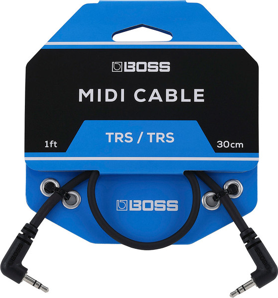 Boss BCC-1-3535 Mini TRS > Mini TRS Cable (1ft)