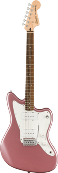 Affinity Seriesâ¢ JazzmasterÂ, Laurel Fingerboard, White Pickguard, Burgundy Mist- THUMBNAIL