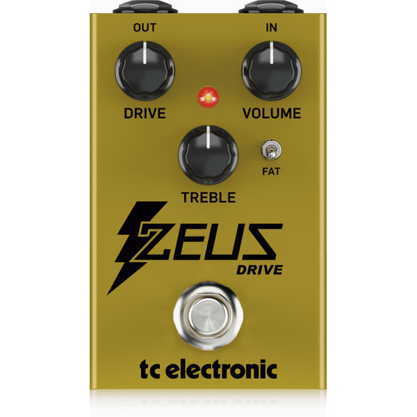 Zeus Overdrive Pedal Top