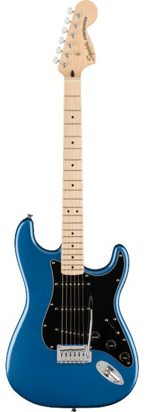 Squier Affinity Series Stratocaster Electric Guitar Blue Front