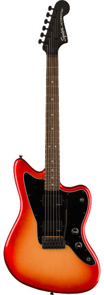 Squier by Fender Contemporary Active Jazzmaster HH Electric Guitar | Sunset Metallic