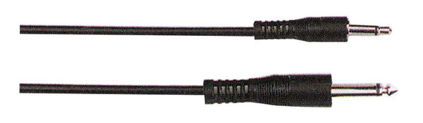 CABLE 3.5 MONO JACK TO 6.3 MONO JACK 6' AMS