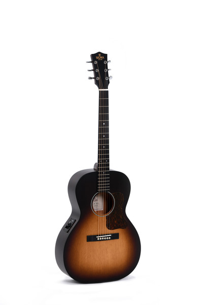 LM-SGE Acoustic-Electric Guitar - Natural Satin Sunburst