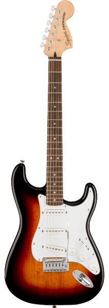 Squier by Fender Affinity Series Stratocaster Electric Guitar | 3-Color Sunburst