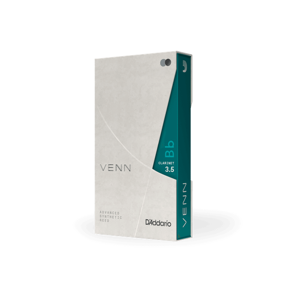 D'Addario VENN Bb Clarinet Synthetic Reed 3.5 - 1 Pack