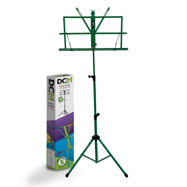 DCM BS01-GR Music Stand Green inc Carry Bag