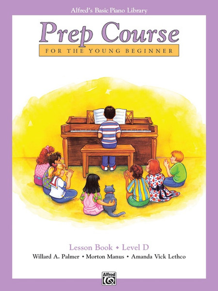 Alfred's Basic Piano Prep Course Lesson Book Level D