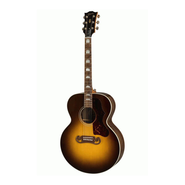 Gibson SJ200 Studio Acoustic Guitar - Walnut - Walnut Burst Front Thumbnail