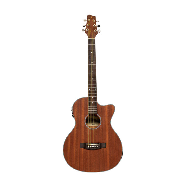Stagg Electric Acoustic Auditorium Cutaway Guitar W/ equalizer SA25-ACE-MAHO - Front
