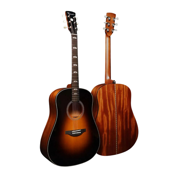 Fenech Acoustic Vintage Series D75 Dreadnought Acoustic Guitar - Indian Rosewood