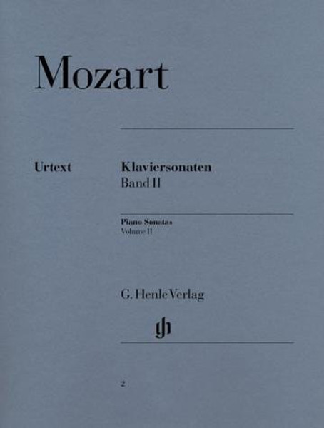 Mozart Piano Sonatas Urtext VOL II - Nos. 10-18