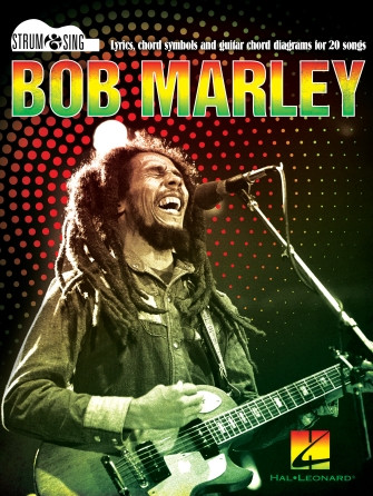 Hal Leonard: Bob Marley - Strum & Sing Guitar 298174- Front Cover