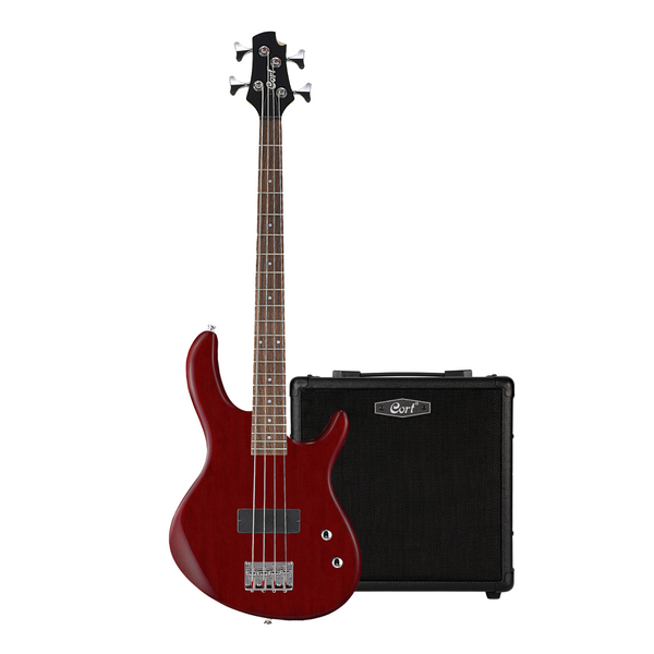 Cort Action Junior 3/4 Bass Pack w/ CM20B Bass Amplifier