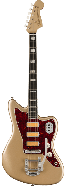 Fender Gold Foil Jazzmaster Electric Guitar w/ Ebony Fingerboard - Shoreline Gold