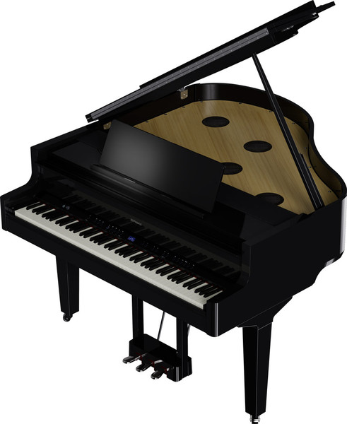 Roland GP-9 Digital Grand Piano - Polished Ebony