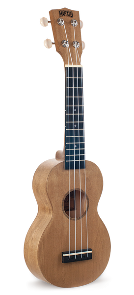 Mahalo Island Series soprano ukulele in Sand Dune finish