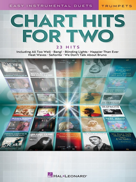 Chart Hits for Two - Trumpet Duet Edition Cover