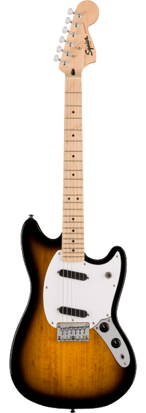 Squier Sonic Mustang Electric Guitar w/ White Pickguard - 2 Color Sunburst