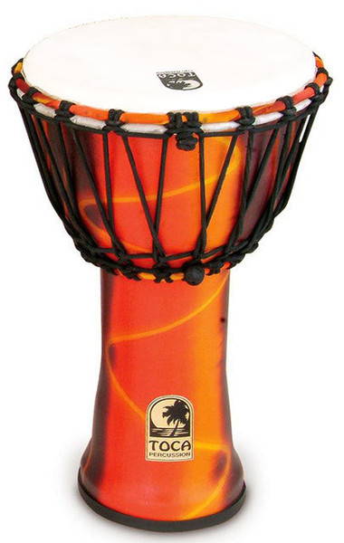 Toca Freestyle II Rope Tuned Djembe 9-Inch - Fiesta