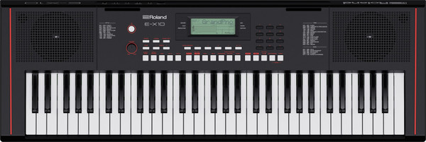 E-X10 Portable Keyboard Front Beginner