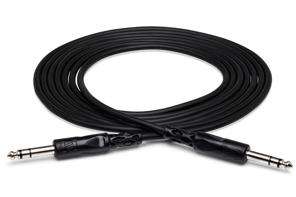 HOSA Balanced Interconnect Cable 1/4 in TRS to Same 3ft