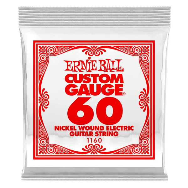 Ernie Ball Single .060 Wound Nickel Electric String