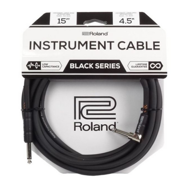 RIC-B15A Instrument Cable 15ft AS BLACK SERIES