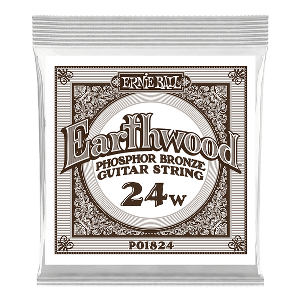 Ernie Ball Single .024 Phosphor Bronze String Acoustic