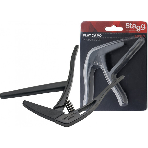 Flat Trigger Capo for Classical Guitar