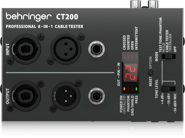 CABLE TESTER CT200 Behringer