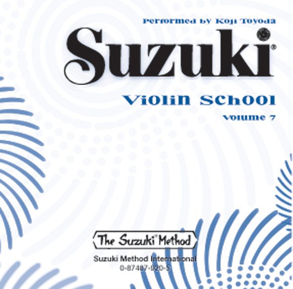 Suzuki Violin School Volume 7 - CD Recording