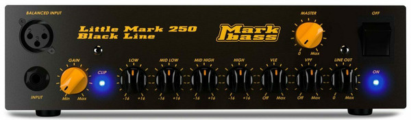 MarkBass Blackline Little Mark 250W Bass Amp Head Front