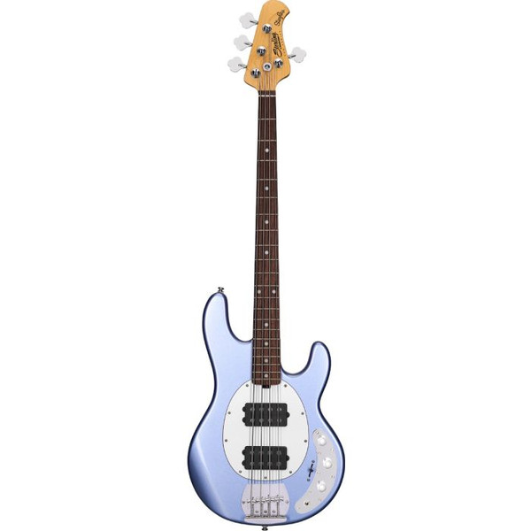 Sterling by Music Man STINGRAY RAY4 HH Electric Bass Guitar - Lake Blue Metallic