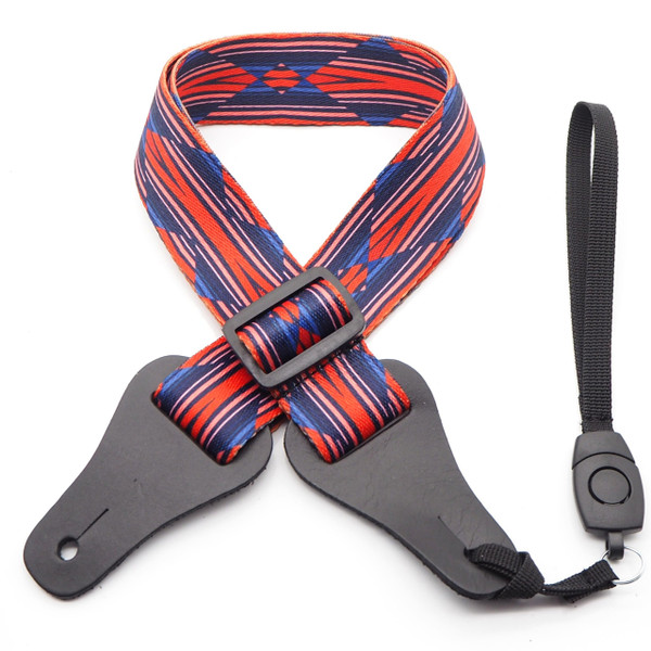 DSL Poly Print Ukulele Strap - Multi Streak