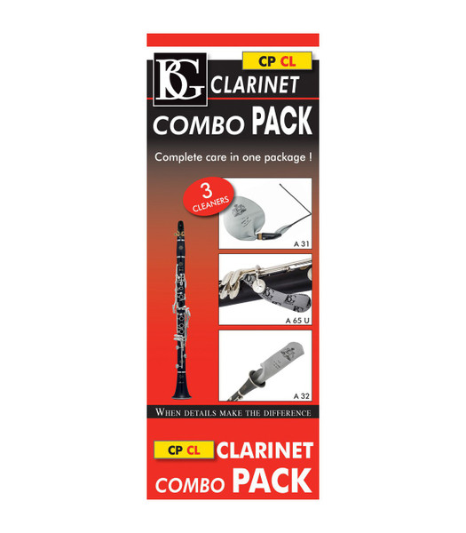 BG Clarinet Cleaning Swab Combo Set