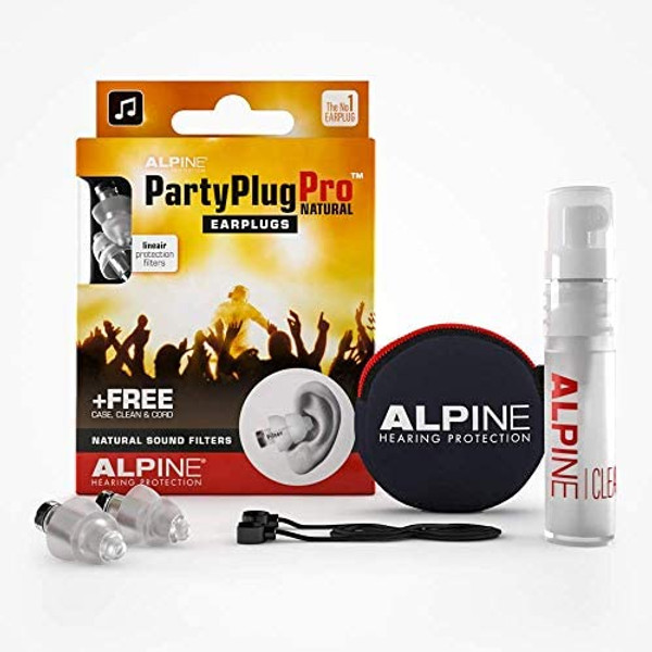 ALPINE PARTY PLUG PRO NATURAL EARPLUGS Alpine