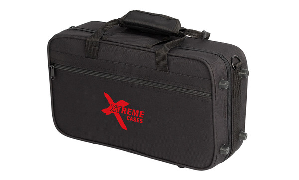 Xtreme Poly Foam Clarinet Case with Shoulder Strap Black