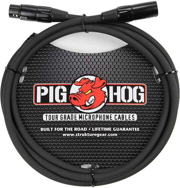 Pig Hog 8mm Mic Cable 6ft XLR - XLR