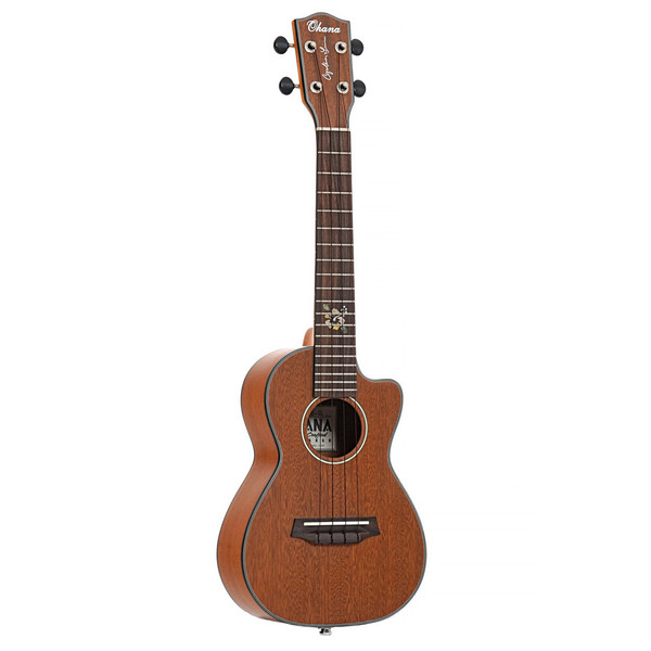 Ohana Cynthia Lin Signature Concert Ukulele Solid Top w/ Pickup (CK-25CE-CL)