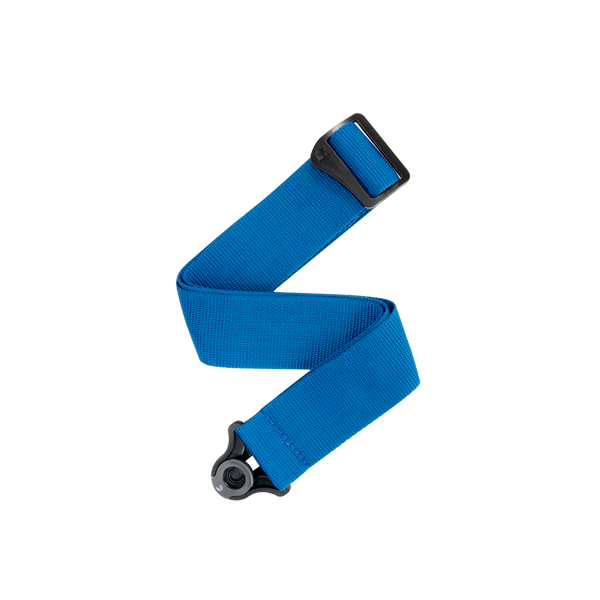 D'Addario Poly Pro Auto Lock Strap - Blue