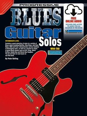 Progressive Blues Guitar Solos Bk/CD